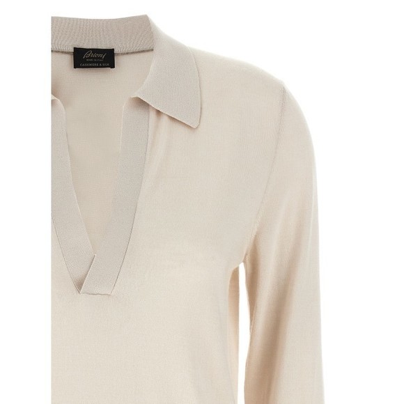 Brioni Cashmere And Silk Polo Shirt - NWT - Picture 3 of 4